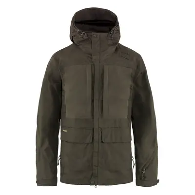 Férfi kabát Fjällräven Lappland Hybrid Dark Olive