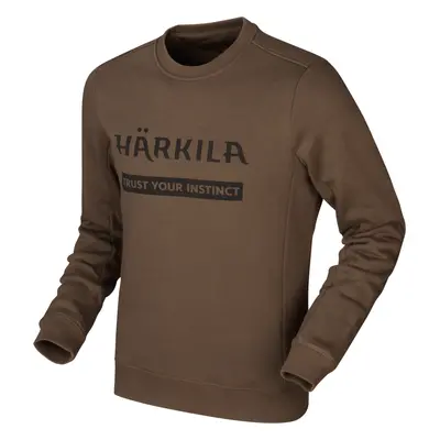 Pulóver Härkila Sweatshirt Slate Brown