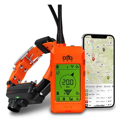 Műholdas GPS lokátor Dogtrace DOG GPS X30TB - képzési modullal és hanglokátorral