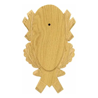 Faragott tölgyfa trófea alátét Oak 4 21x12 cm - világos