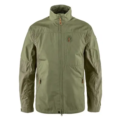 Férfi kabát Fjällräven Övik Stencollar - Green-Light Olive