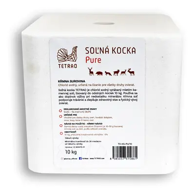 Só kocka TETRAO Pure 10 kg