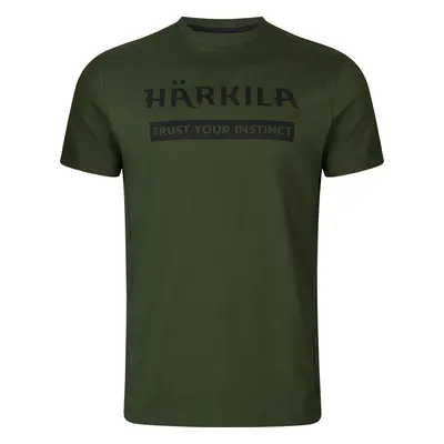 Dupla csomagú pólók Härkila Logo Duffel Green / Phantom