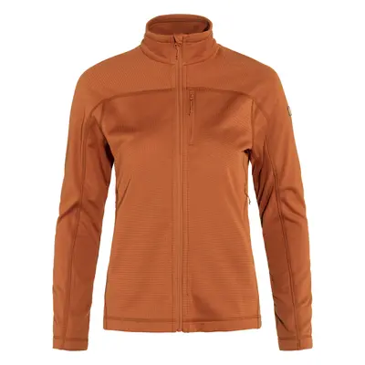 Férfi pulóver Fjällräven Abisko Lite Fleece Terracotta Brown