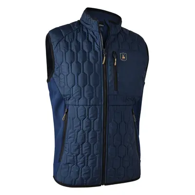 Férfi mellény Deerhunter Mossdale Quilted - Dress Blues