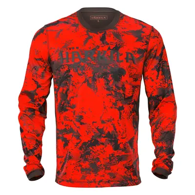 Hosszú ujjú póló Härkila Wildboar Pro L/S AXIS MSP Orange Blaze / Shadow Brown