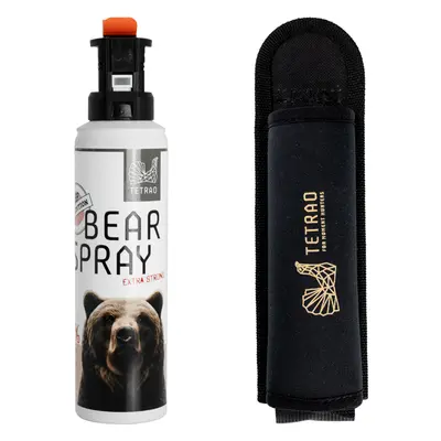 Csomag DUO TETRAO - Bear spray 200 ml + tok (200 ml, 300 ml)