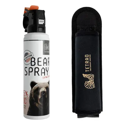 Csomag DUO TETRAO - Bear spray 150 ml + tok (150 ml, 200 ml)