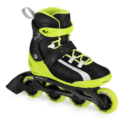 SPOKEY - MsrFIT Fitness görkorcsolya, sárga, ABEC5, méret 38