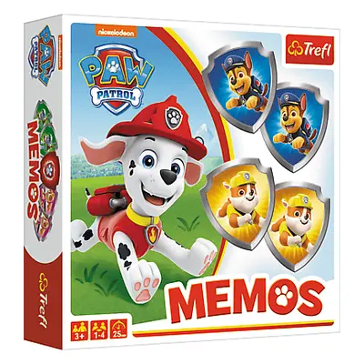 TREFL - GAME Memos Paw Patrol - memória