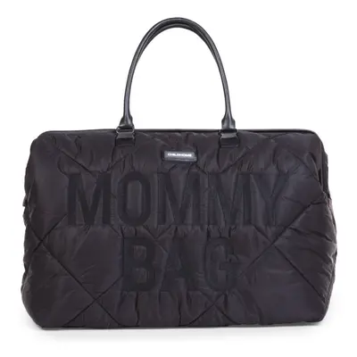 CHILDHOME - pelenkázó táska Mommy Bag Puffered fekete