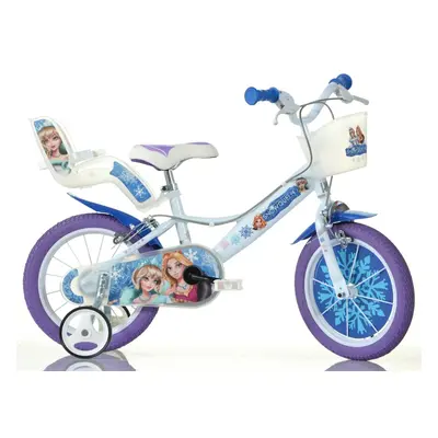 DINO BIKES - Gyermek kerékpár 16" Snow queen