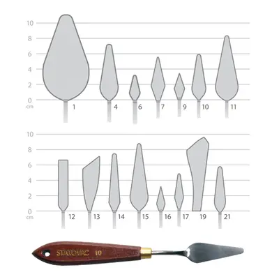 JUNIOR - Festő spatula JUNIOR No. 10