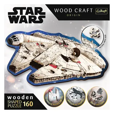 TREFL - Fa puzzle 160 darab - Millennium Falcon