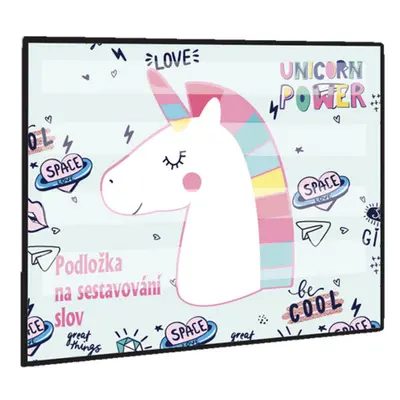 KARTON PP - Pad a szavak létrehozásához - Unicorn Iconic