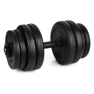 SPOKEY - BURDEN SET Súlyzó 15 kg, súlykészlet 4x 2,5 kg, 4x 1,25 kg, 1 szár