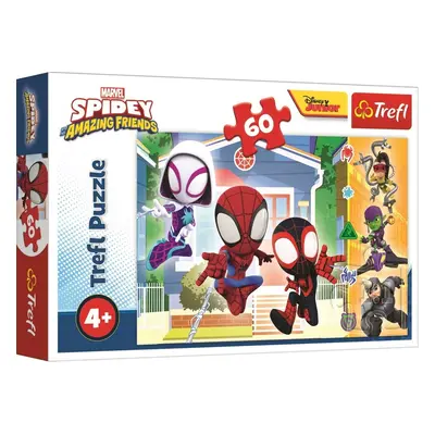 TREFL - Puzzle Spidey világában 60 darab