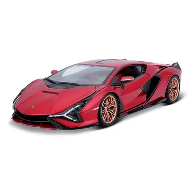 BBURAGO - 1:18 TOP Lamborghini Sián FKP 37 Red