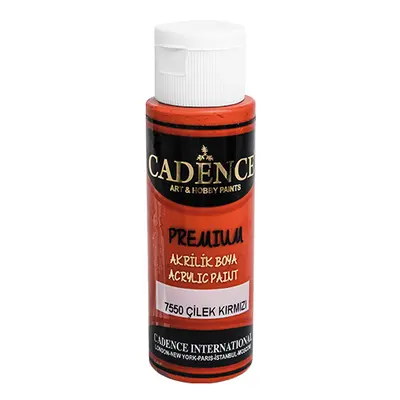 CADENCE - Prémium akrilfesték, piros, 70 ml