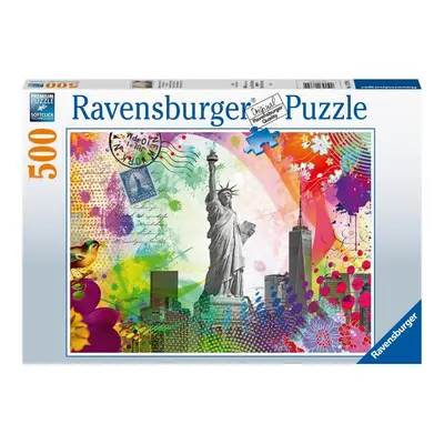 RAVENSBURGER - Képeslapok New York 500 darab