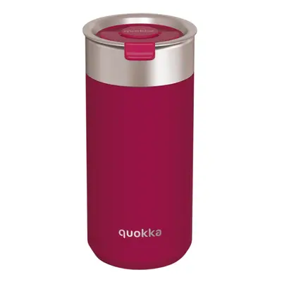 QUOKKA - Boost, Rozsdamentes acél termo bögre szitával MAROON, 400ml, 40076