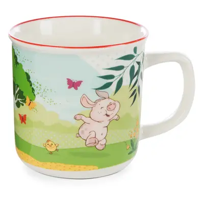 NICI - Farm Friends porcelán bögre, 240ml, ajándékcsomagolás