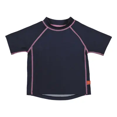 LÄSSIG - Rashguard rövid ujjú lány póló - Navy XL