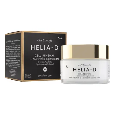 HELIA-D - Cell Concept Sejtmegújító + Ránctalanító Krém Éjszakai 55+ 50 ml