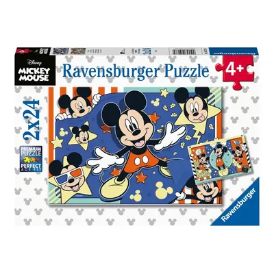 RAVENSBURGER - Disney: Mickey egér 2x24 darab