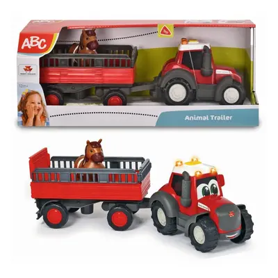 DICKIE - Abc traktor Massey Ferguson utánfutóval 30 cm