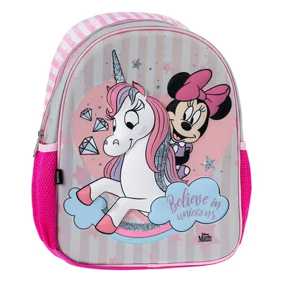 PLAY BAG - Gyermek hátizsák TICO - Minnie Mouse BELIEVE IN UNICORN