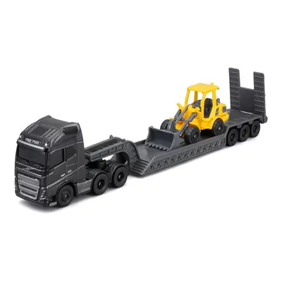 MAISTO – Mini munkagépek - Scania 770S, Volvo L25H Wheel Loader with Bucket