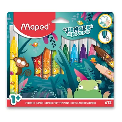 MAPED – Filctollak Jungle Fever Jumbo 12 db