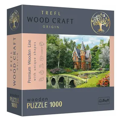 TREFL - Hit Wooden Puzzle 1000 – viktoriánus ház