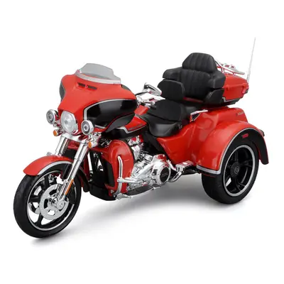 MAISTO - H-D Trikes - 2021 CVO Tri Glide, metál narancssárga, 1:12