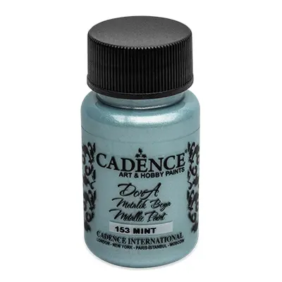 CADENCE - Akrilfesték Cadence D.Metalic, világos türkiz,50ml