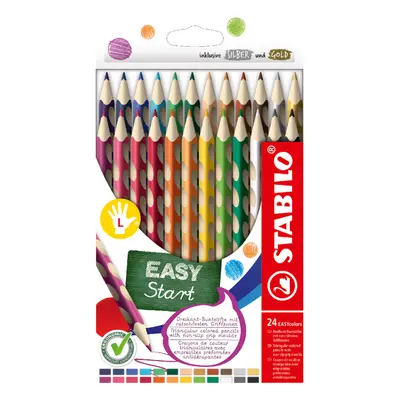 STABILO - Zsírkréták EASYcolors balkezeseknek - 24 db set