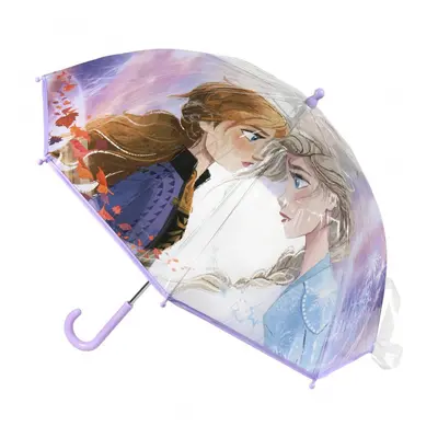 CERDÁ - Gyermek esernyő DISNEY FROZEN II Transparent, 2400000511