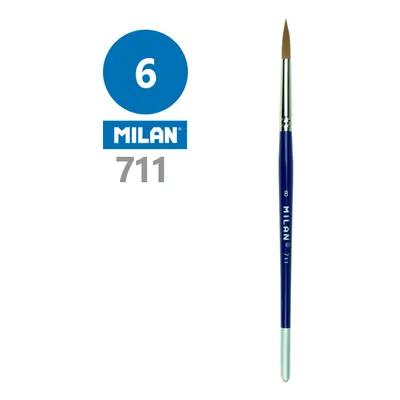 MILAN - Ecset kerek Fine Selection č. 6 - 711