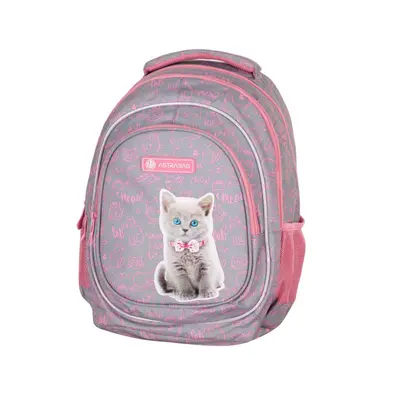 ASTRA - ASTRABAG Iskolai hátizsák első osztályosoknak PINK KITTY, AB330, 502022139