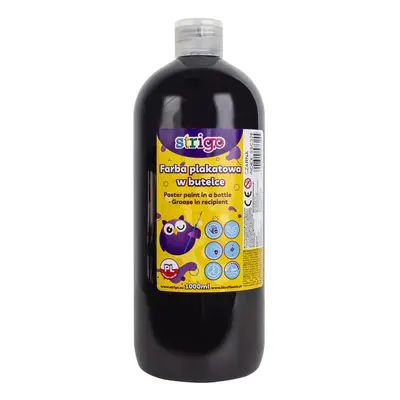 STRIGO - Tempera festék 1000ml fekete