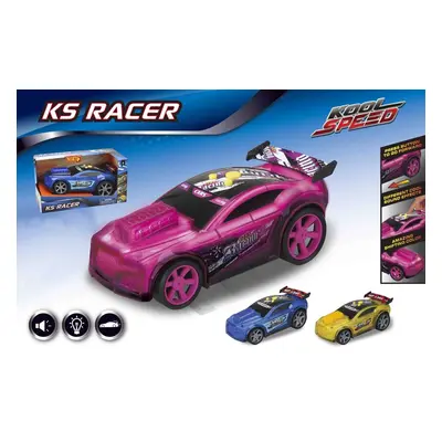 MAC TOYS - KS racer akkumulátoros autó hanggal, Mix Products