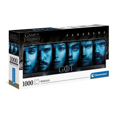 CLEMENTONI - Puzzle 1000 alkatrészek Panorama - Game of Thrones