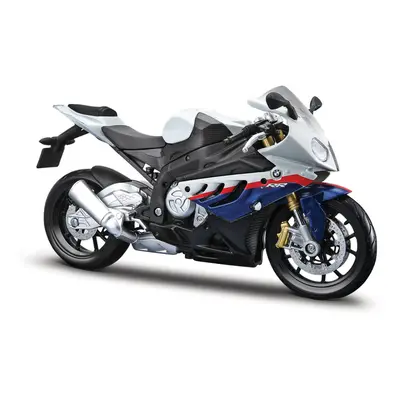 MAISTO - Motorkerékpár állvánnyal, BMW S 1000 RR, 1:12