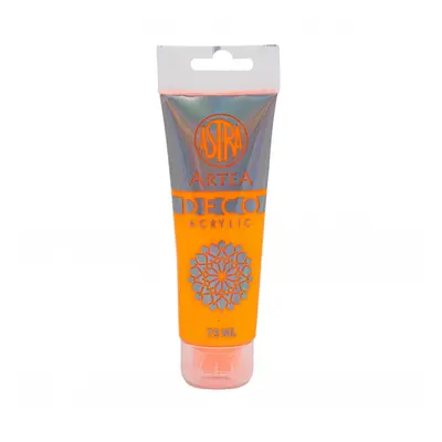 ASTRA - ARTEA Deco, Akril festék 75ml, Neon Orange / Narancssárga Neon, 309123022