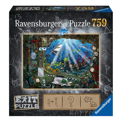 RAVENSBURGER - Exit Puzzle: Tengeralattjáró 759 darab