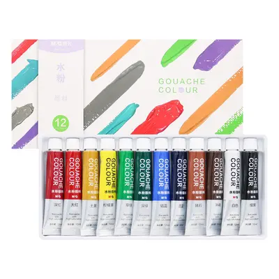 M&G - Gouache festékek 12 ml - 12 darabos készlet