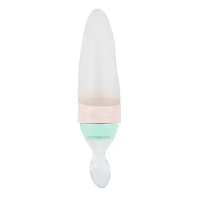 KIKKABOO - Szilikon palack kanállal 90ml Comet Pink