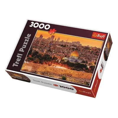 TREFL - Puzzle Tetők Jeruzsálem - Izrael. 3000D