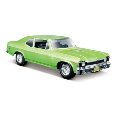 MAISTO - 1970 Chevrolet Nova SS, metal világos zöld, 1:24